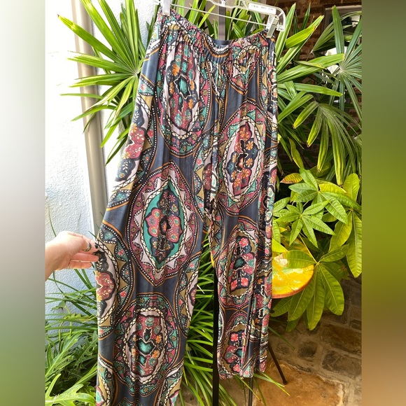 Johnny Was faux wrap pants - Picture 4 of 6